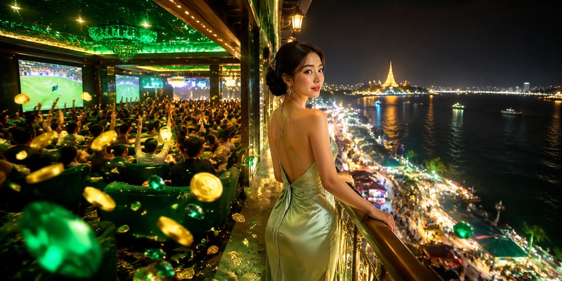 ရန်ကုန်မြို့ ရှမ်းလမ်းအနား ကာစီနို ပရိုမိုးရှင်း ညစာစားပွဲ