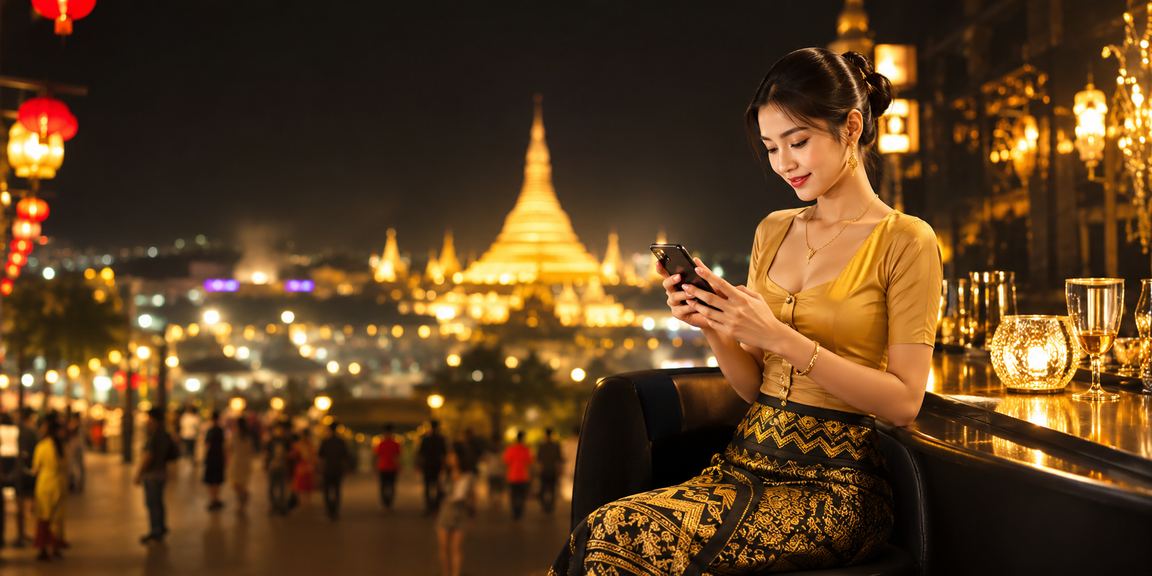 ရန်ကုန်မြို့စည်ကားခရိုင်တွင် ဖုန်းဖြင့် ကာစီနိုဝဂ်းလောင်းနေသူ